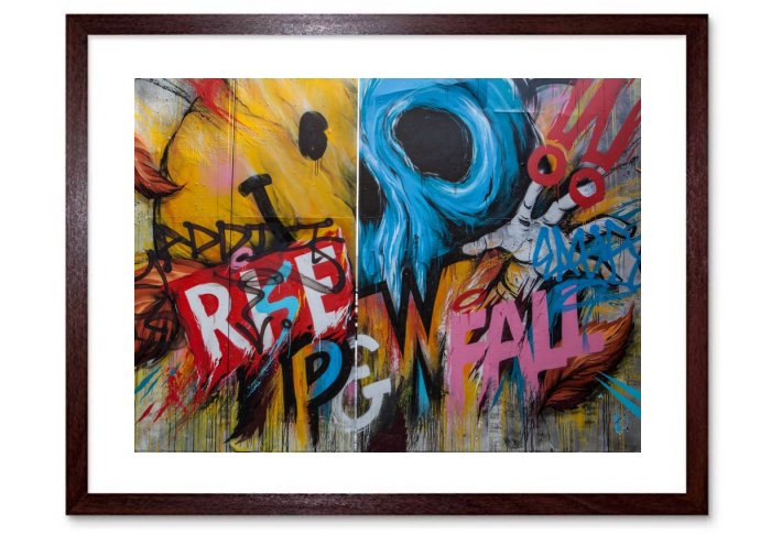 Street Art Framed Prints